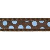 Vodítko RD prep. 12 mm x 2 m - Blue Spots on Brown