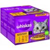 Whiskas 7+ SENIOR hydinové príchute v omáčke 24x85g