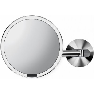 Simplehuman kozmetické zrkadlo kozmetické zrkadlo na stenu Sensor Tru-lux  LED osvetlenie 5x zväčšenie sieťové ST3003 od 159 € - Heureka.sk