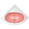 ARTTEC GAIA 2 SURF + CHROMO 140 x 140 hydromasážna akrylátová vaňa Česká výroba s predĺženou zárukou