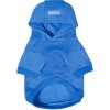 Mikina pre psa s kapucňou, modrá, veľkosť M