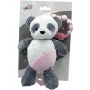 Plyšová panda s melódiou, 24cm