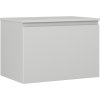 Mexen Orio kúpeľňová skrinka pod umývadlo 70 cm s doskou, 1 zásuvka, sivá matná - 91A10-07047-1-BFC62