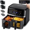Veľká bezolejová fritéza Air fryer Berdsen BD-657 čierna