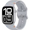 eses Športový silikónový remienok so zapínaním na sponu pre Apple Watch 42 mm/44 mm/45 mm/46 mm/49 mm Farba: šedá