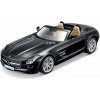 Bburago Mercedes-Benz SLS AMG Roadster 1:32 čierna (BB18-43035)