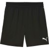 Pánske športové šortky Puma, TEAMCUP SHORTS Čierna,Biela M