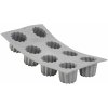 Profesionálna silikónová forma ELASTOMOULE, na 8 buchiet canelé 5,5 cm, silikónová, de Buyer
