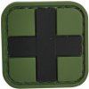 WARAGOD nášivka Cross Medic PVC Patch OD Green