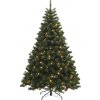 Vianočný stromček umelý Lafiora Calgary 185 cm zelená LED