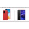 Púzdro Luxria Premium pre Huawei - Červené (Liquid Silicone & Soft Touch) pre Huawei: Mate 20 Lite