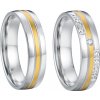 Steel Edge Snubné prstene chirurgická ocel SSPL013 veľkosť: 54