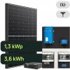 Ecoprodukt Hybrid Victron 1,3kWp 3,6kWh 1-fáz predpripravený solárny systém
