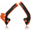 Chrániče rámu Acerbis X-grip KTM/Husqvarna/Gas-Gas 85 oranžovo-čierne (Chrániče rámu Acerbis X-grip KTM/Husqvarna/Gas-Gas 85 oranžovo-čierne)