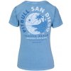 PitBull West Coast - dámske tričko PLANET SURF modré S
