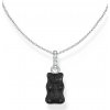 Thomas Sabo KE2209-052-11-L45V Necklace With Black Gold Bear Pendant And Zirconia