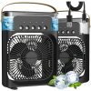 PRENOSNÝ KLIMATIZÁTOR 3V1 VENTILÁTOR ZVLHČOVAČA USB KLIMATIZÁCIE NA VODU LED