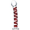 Glas - Mr. Swirly Glass Dildo - Sklenené Dildo