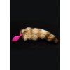 Dolce Piccante - Análny kolík Jewellery Plug silicone with Tail purple