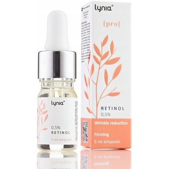 Lynia Pro Retinol 0,5% Wrinkle Reduction Firming Pleťová ampulka s 0,5% retinolom 5 ml