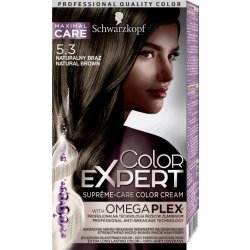 Schwarzkopf Colorexpert farba na vlasy prírodný hnedý 5.3 od 5,38 ...
