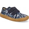 Barefoot plátenky Froddo - Canvas Blue modrý futbal