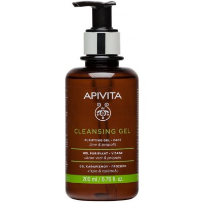 Apivita Cleansing Gel with Lime and Propolis 200 ml
