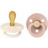 Cumlíky BIBS Colour symetrické - veľkosť 2 - Ivory/Blush