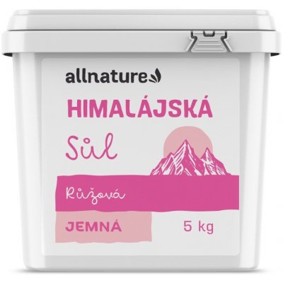 Allnature Himalájska Soľ ružová jemná 5 kg od 9,43 € - Heureka.sk