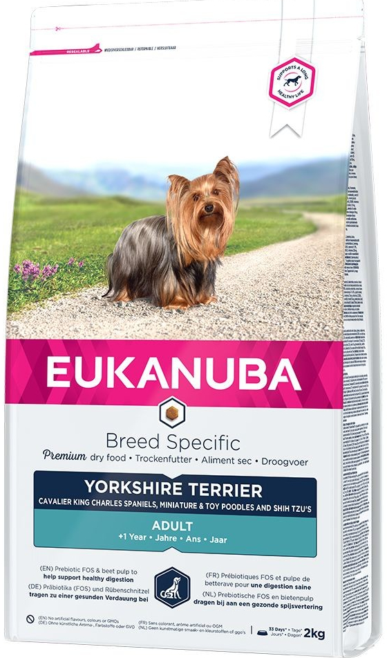 Eukanuba Adult Breed Specific Yorkshire Terrier 3 x 2 kg