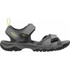 Pánske sandále Keen, TARGHEE III OPEN TOE H2 sivá,svetlo zelená,čierna, 45 EU