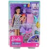 Barbie Chůva s kočárkem