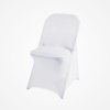 Dortun | Elastický Poťah na Skladaciu Stoličku - Biely