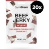 GymBeam Sušené mäso Beef Jerky originál 20 x 50 g
