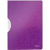 Leitz Desky s klipem A4 purpurové