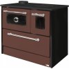 Sporák 701-G OMEGA Kuzine, so sklom, hnedý, ľavý vývod, 9,18kW