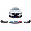 KITT Front Bumper Spoiler suitable for BMW 5 Series G30 G31 Limousine Touring (2017-up) M5 Design Piano Black
