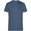 James&Nicholson Pánske tričko JN974 Blue Melange S