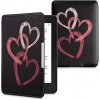 Puzdro KW Mobile - Brushed Heart Abstract - KW4556954 - pre Amazon Kindle Paperwhite 1/2/3 - viacfarebné (KW Mobile obal na Amazon Kindle Paperwhite 1/2/3, flip, Brushed Heart Abstract, viacfarebný, A
