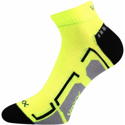 Voxx ponožky Flash 3 pár neon žlutá
