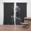 Sablio Záves BLACK PANTHER z profilu Vesmír: 2ks 140x250cm