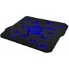 Herná podložka pod myš C-TECH ANTHEA CYBER BLUE, 320x270x4mm, obšité okraje GMP-01C-B