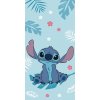 Jerry Fabrics Bavlnená osuška 70 x 140 cm Lilo and Stitch Blue