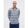 Gap vrchná flanelová košel'a modrá