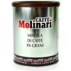 MOLINARI Five Star CINQUE STELLE 250g zrnková káva plechovka (80% Arabica 20% Robusta)