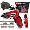 EINHELL ROTAČNÝ AKUMULÁTOROVÝ SKRUTKOVAČ TC-SD 3,6 Li 4513442 NABÍJAČKA + BITY