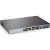 Zyxel GS1350-26HP, 26 Port managed CCTV PoE switch, long range, 375W (1 year NCC Pro pack license bundled)