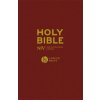 NIV Larger Print Burgundy Hardback Bible (New International Version)(Pevná)