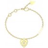 Guess Pôvabný pozlátený náramok Guess Amore JUBB05057JWYG 21 cm