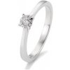 SOFIA DIAMONDS prsteň z bieleho zlata s diamantom 0,104 ct BE41/05763-W